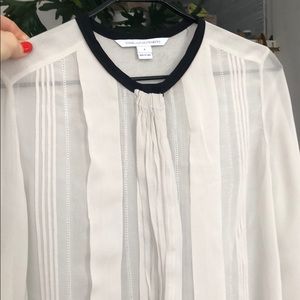 Diana Von Furstenberg Silk Blouse 8